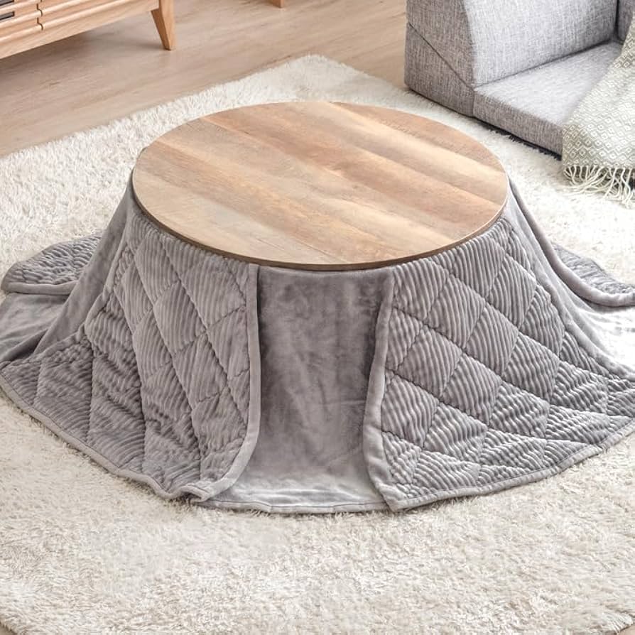 Amazon.co.jp : タンスのゲン こたつ 円型 直径69㎝ こたつテーブル