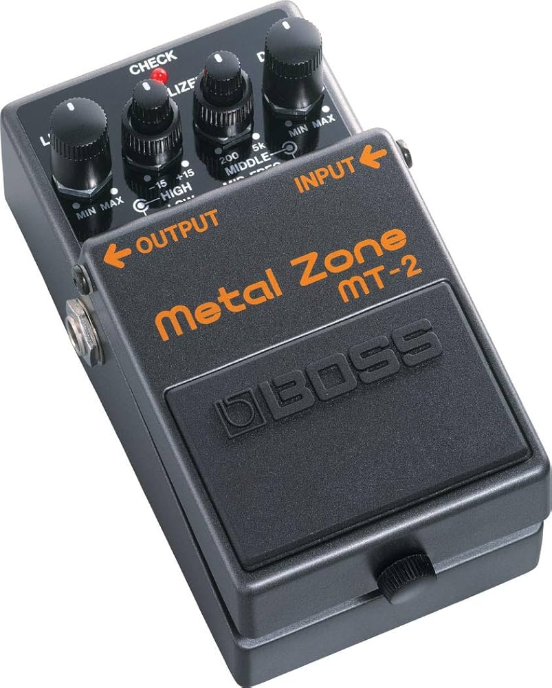 BOSS/MT-2 Metal Zone/Distortion Starter Set -Alkaline 9V Battery
