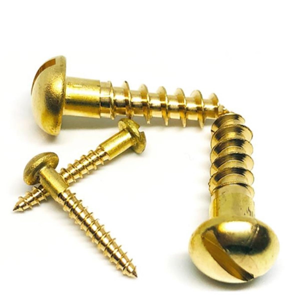 Amazon | M1.6 〜 M6 真鍮マイナスなべネジ、純真鍮セルフタッピング丸