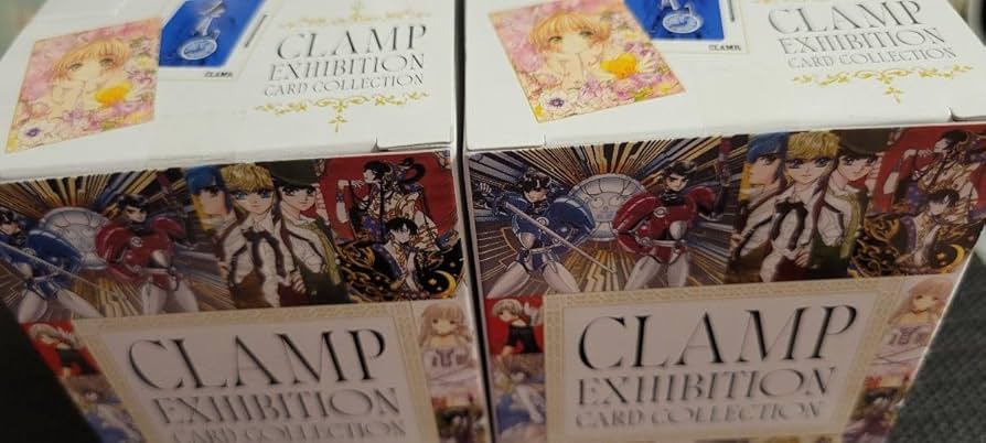CLAMP Exhibition Limited Product, 2 Box Exhibition Card Collection