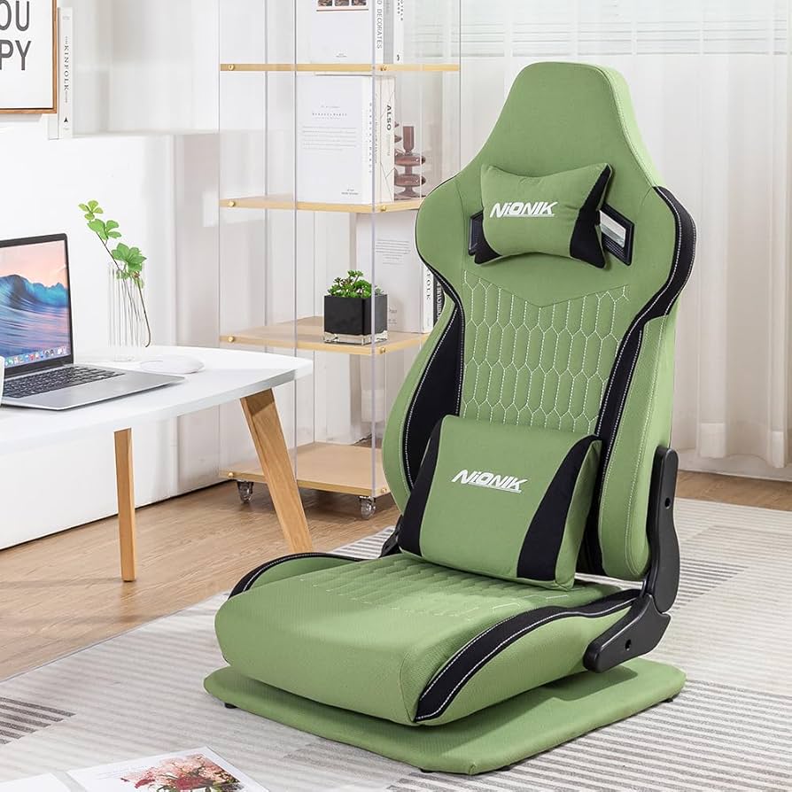 Amazon｜NIONIK ゲーミングチェア 座椅子 ゲーミング座椅子 180