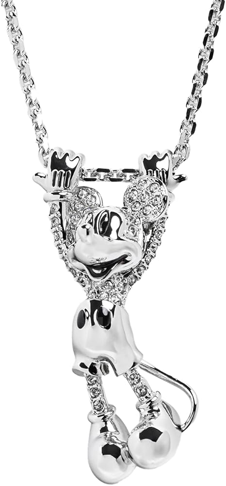 Amazon | SWAROVSKIスワロフスキー ネックレス Disney Mickey Mouse