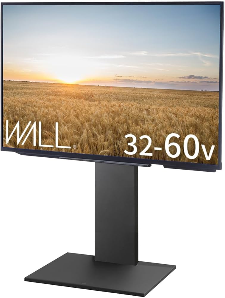 Amazon.co.jp: WALL V2E テレビスタンド ロータイプ サテンブラック 32