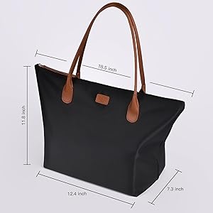 Amazon.com: GAYI URBAN Nylon Tote Bags for Women, Large Shoulder
