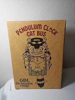 Amazon.co.jp: GBL となりのトト? ネコバス 振り子時計 ジブリ