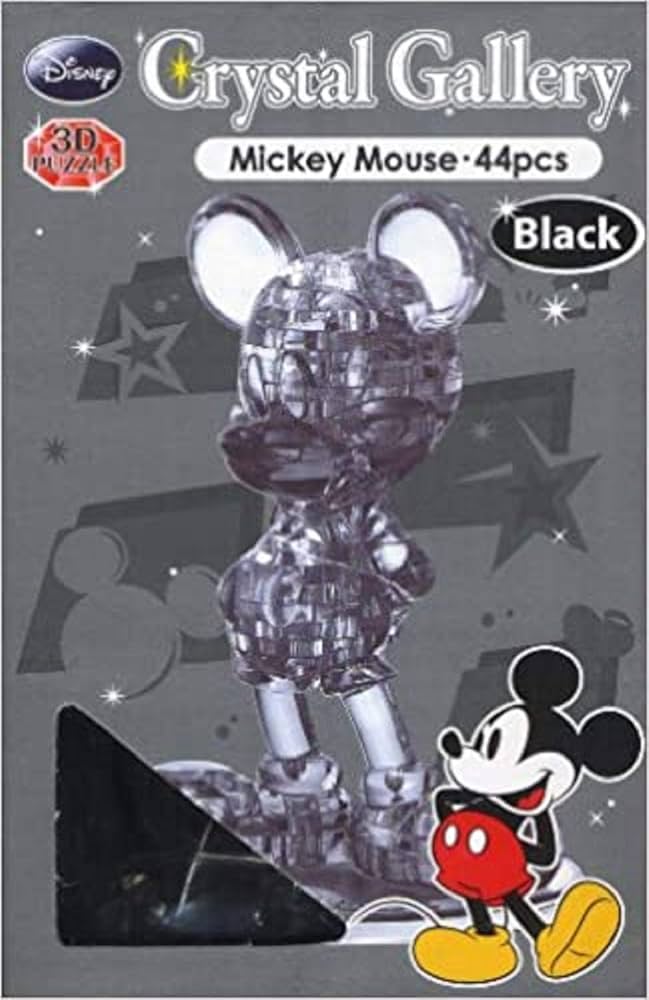 Amazon.co.jp: クリスタルギャラリー ミッキーマウス 44PCS (ブラック