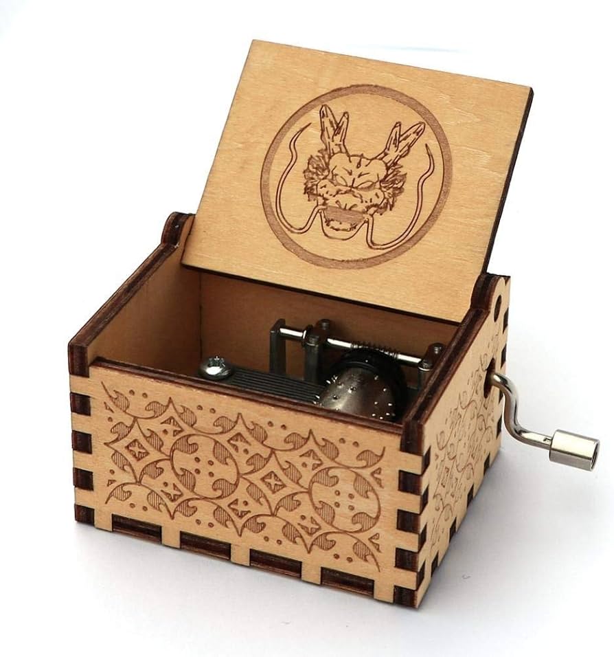 Amazon.co.jp: 完璧なギフトのためのオルゴール 彫刻手作りの木製