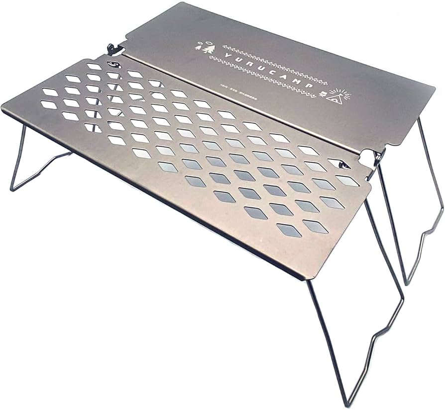 未使用 ゆるキャン△ 木製折りたたみテーブル 未使用 ゆるキャン