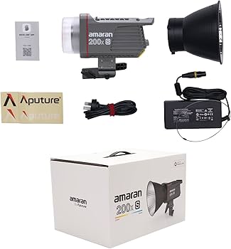 Amazon | Aputure Amaran 200X S LED ビデオ ライト、Amaran Spotlight
