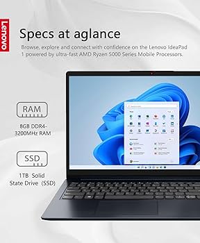 Amazon.com: Lenovo Ideapad 1 Laptop, 15.6
