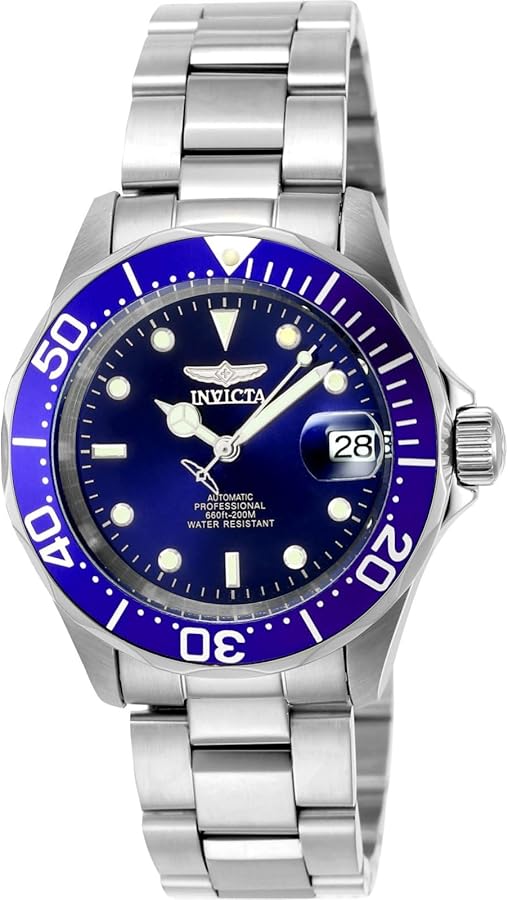 Amazon.co.jp: [インビクタ]Invicta プロダイバー シルバー/ブルー