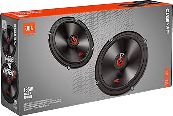 JBL Club 620F 2-Way Car Speaker Set by Harman Kardon - 180 Watt