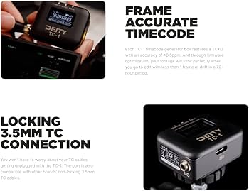 Amazon | Deity TC-1 キット ワイヤレス タイムコード ボックス 3個