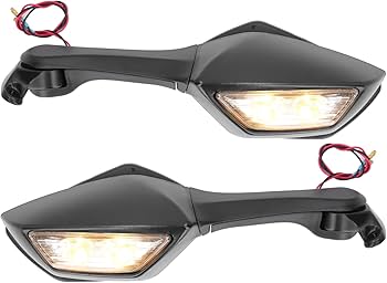 Amazon | オートバイ LED ウインカー インジケーター バックミラー