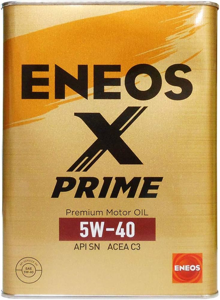 Amazon | ENEOS X PRIME (エックスプライム) エンジンオイル 5W-40 SN