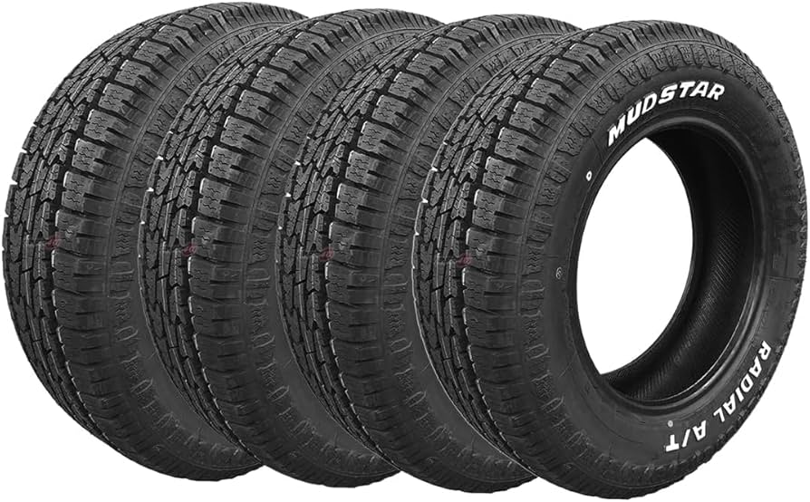 Amazon | 4本セット MUDSTAR RADIAL A/T 175/65R15 88H XL WL ホワイト