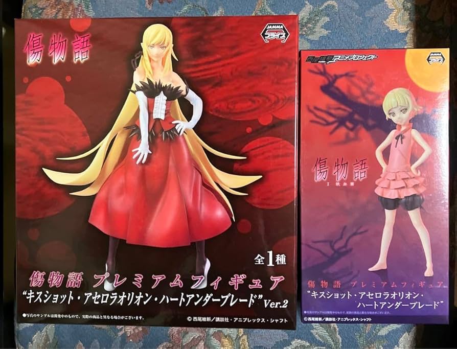 Amazon.co.jp: 化物語 傷物語 キスショット 忍野忍 フィギュア 4体