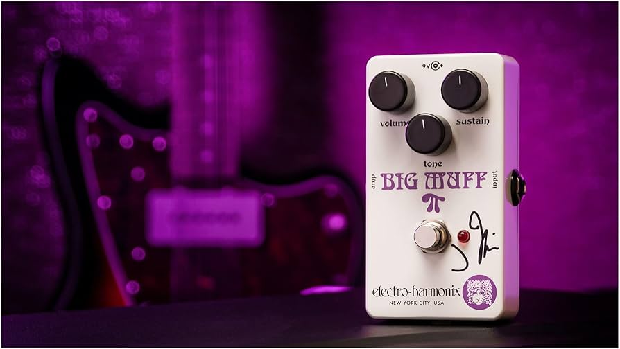 Amazon.com: Electro-Harmonix J Mascis Violet Ram's Head Big Muff