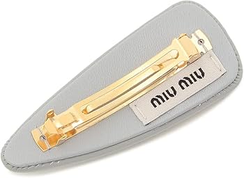 Amazon.co.jp: [ミュウミュウ]ヘアアクセサリー パテントレザーヘア