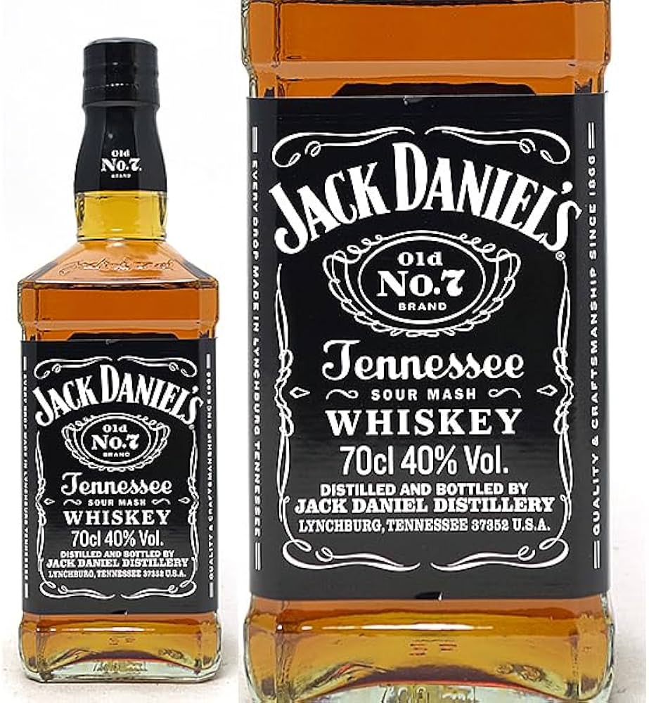 Amazon.co.jp: ジャック ダニエル ブラック ラベル オールド No.7 40度