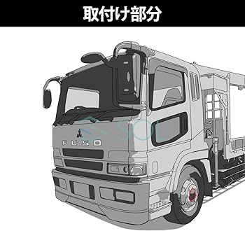 Amazon | 17スーパーグレート 07スーパーグレート 三菱ふそう車用