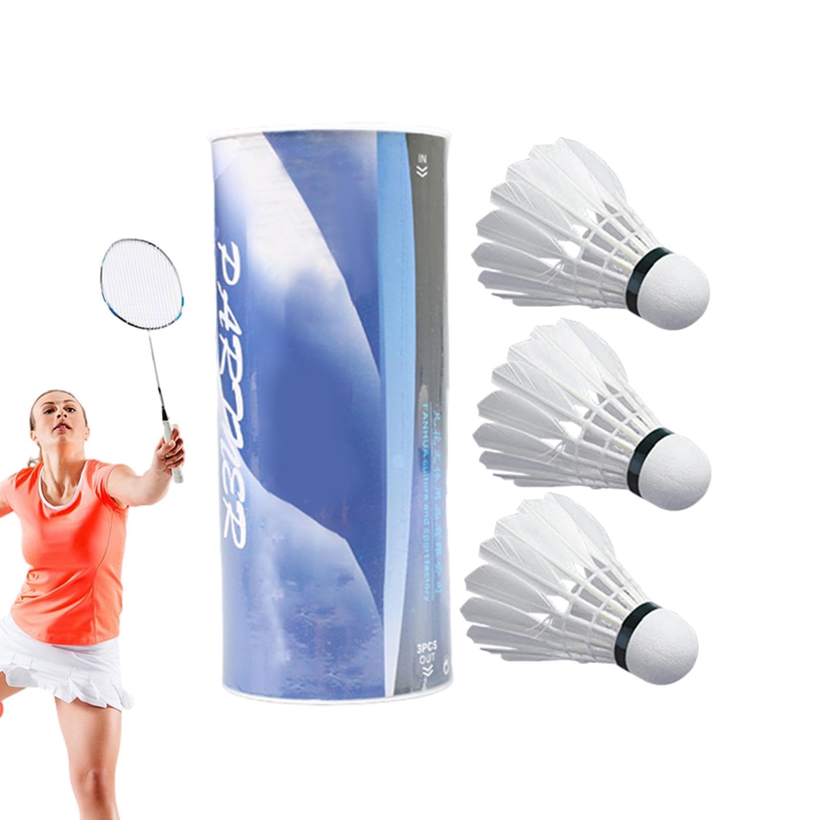 Amazon | バドミントンボール羽根 - バドミントンボール ハイスピード
