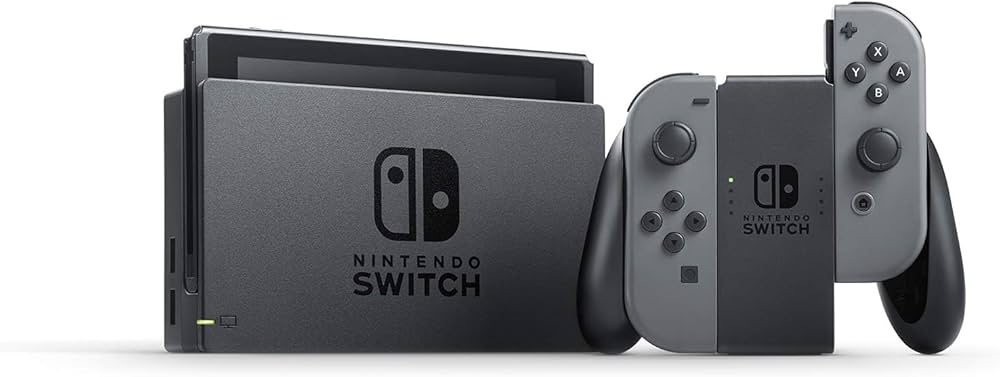 Amazon.co.jp: Nintendo Switch with Gray Joy‑Con - HAC-001 : ゲーム