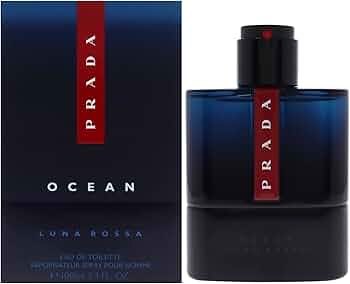 Amazon | Prada Luna Rossa Ocean by Prada Eau De Toilette Spray 3.4