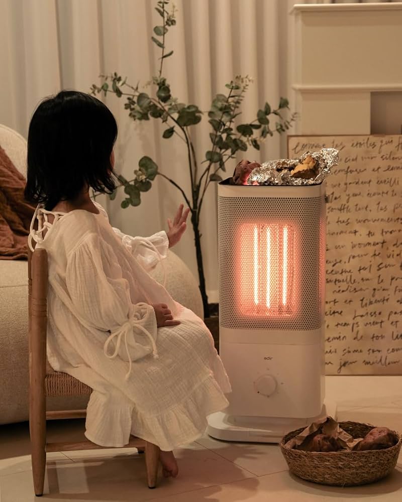 Amazon | edir 電気ストーブ 5方面 カーボンヒーター 【先行予約限り