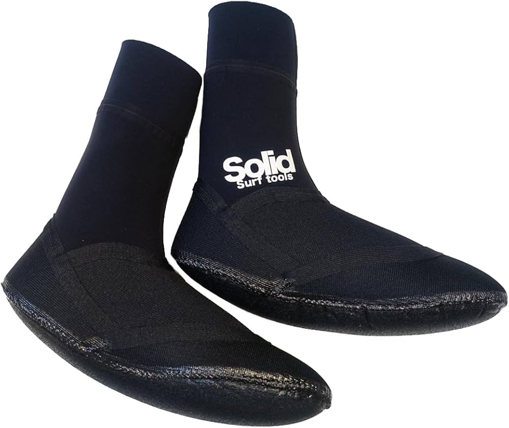 Amazon | サーフブーツ ソリッドグリップサーフブーツ 3mm 起毛