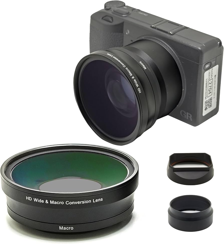 Amazon.com : FotoZ Conversion Lens for Ricoh GR IIIX & GR IIIX HDF