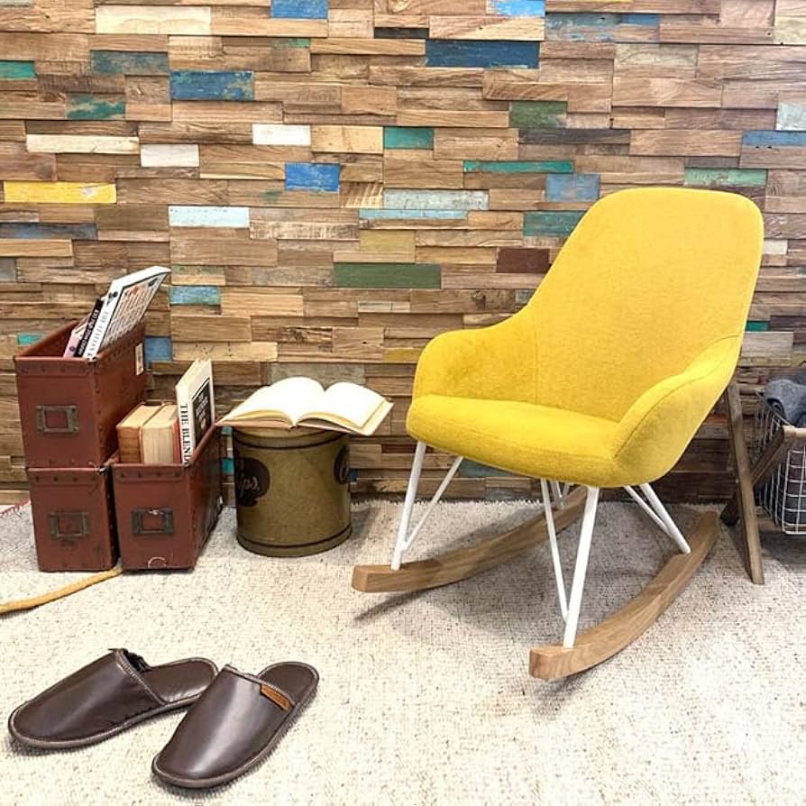 Amazon｜ダルトン ロッキングチェア (アイボリー) S K645-789 椅子