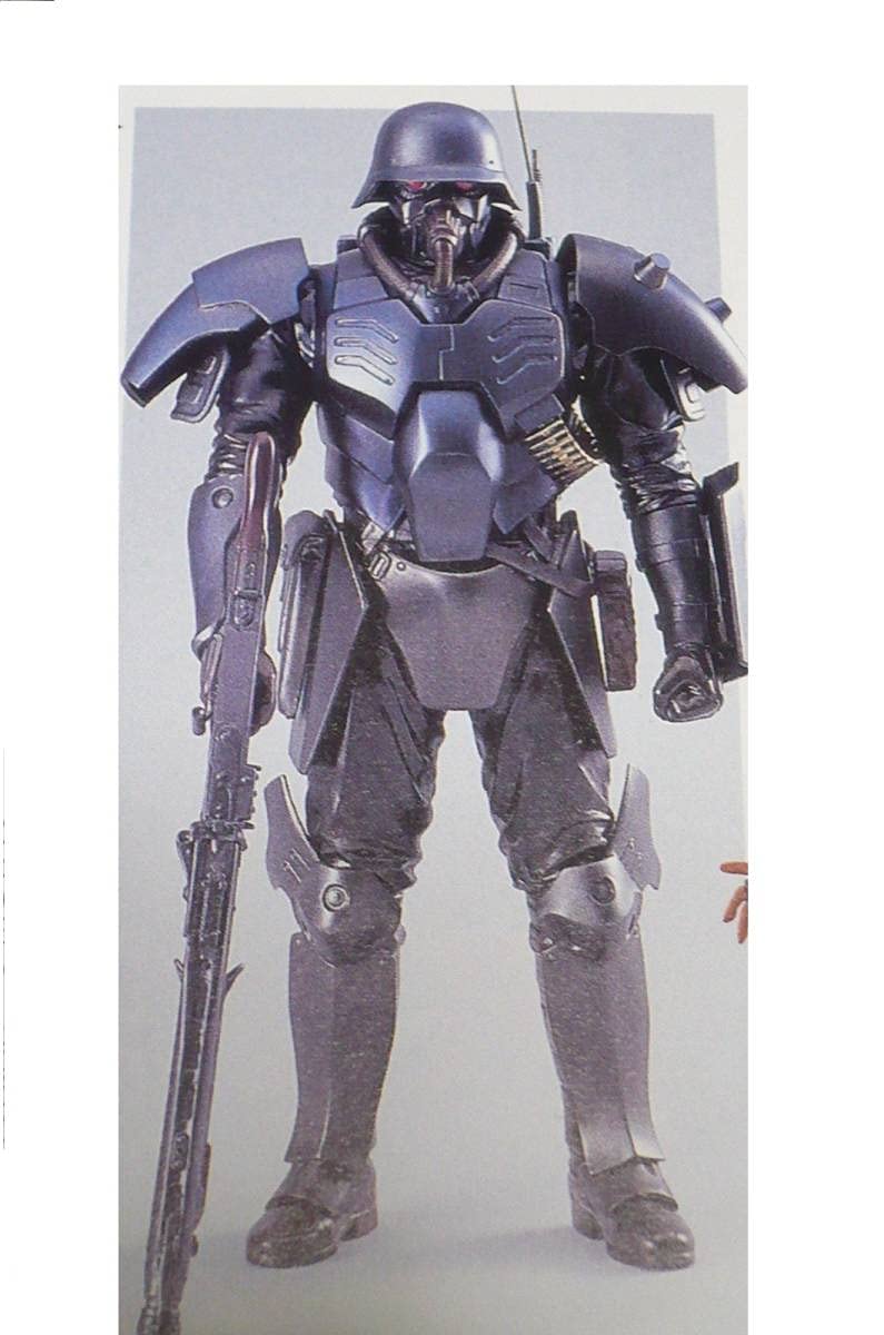 Amazon.co.jp: 海洋堂 1/6 プロテクトギア 人狼版 作画参考モデル