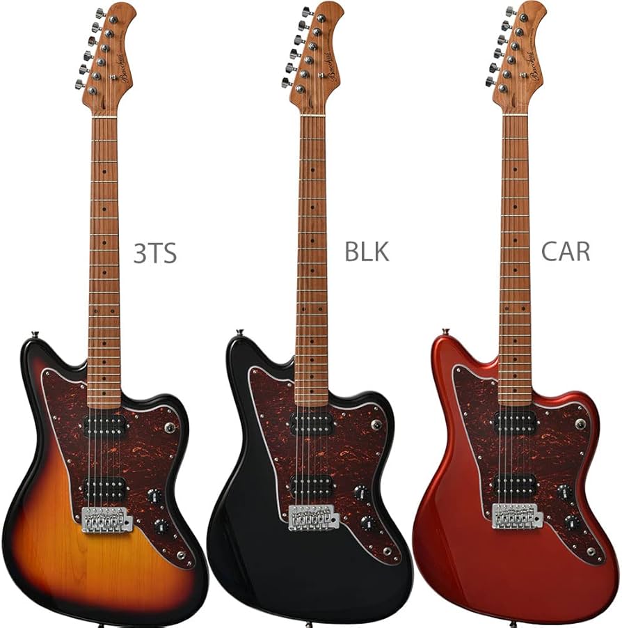 Amazon.co.jp: バッカス BACCHUS BJM-3-RSM/M DLPB エレキギター