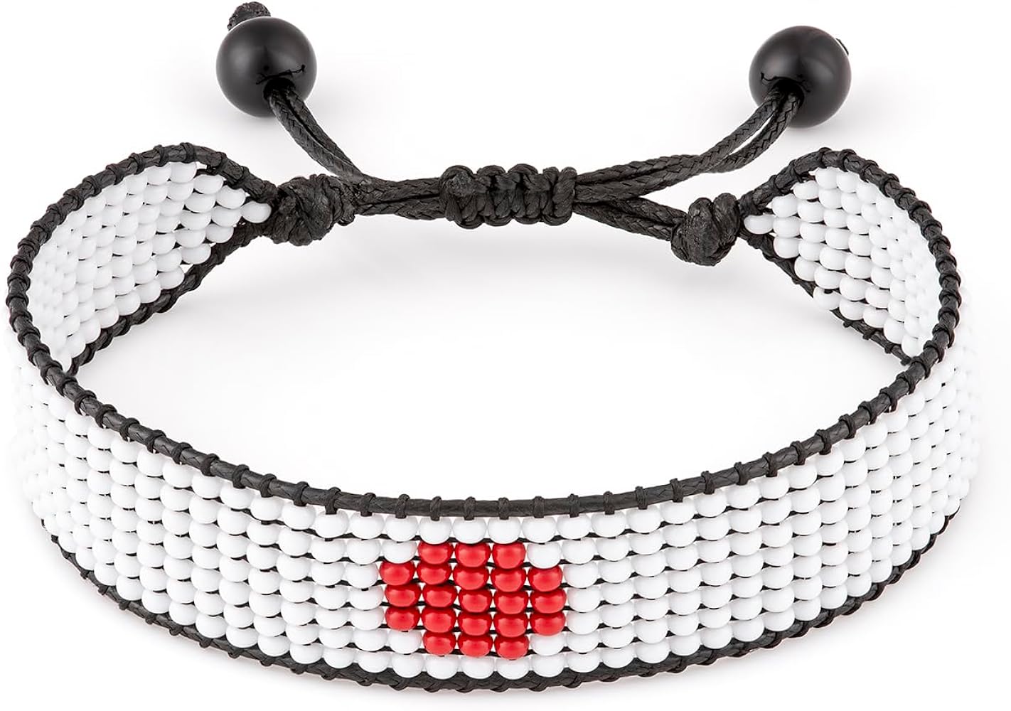 Amazon.com: FAHARI Japan Flag Bracelet: Handmade, Adjustable