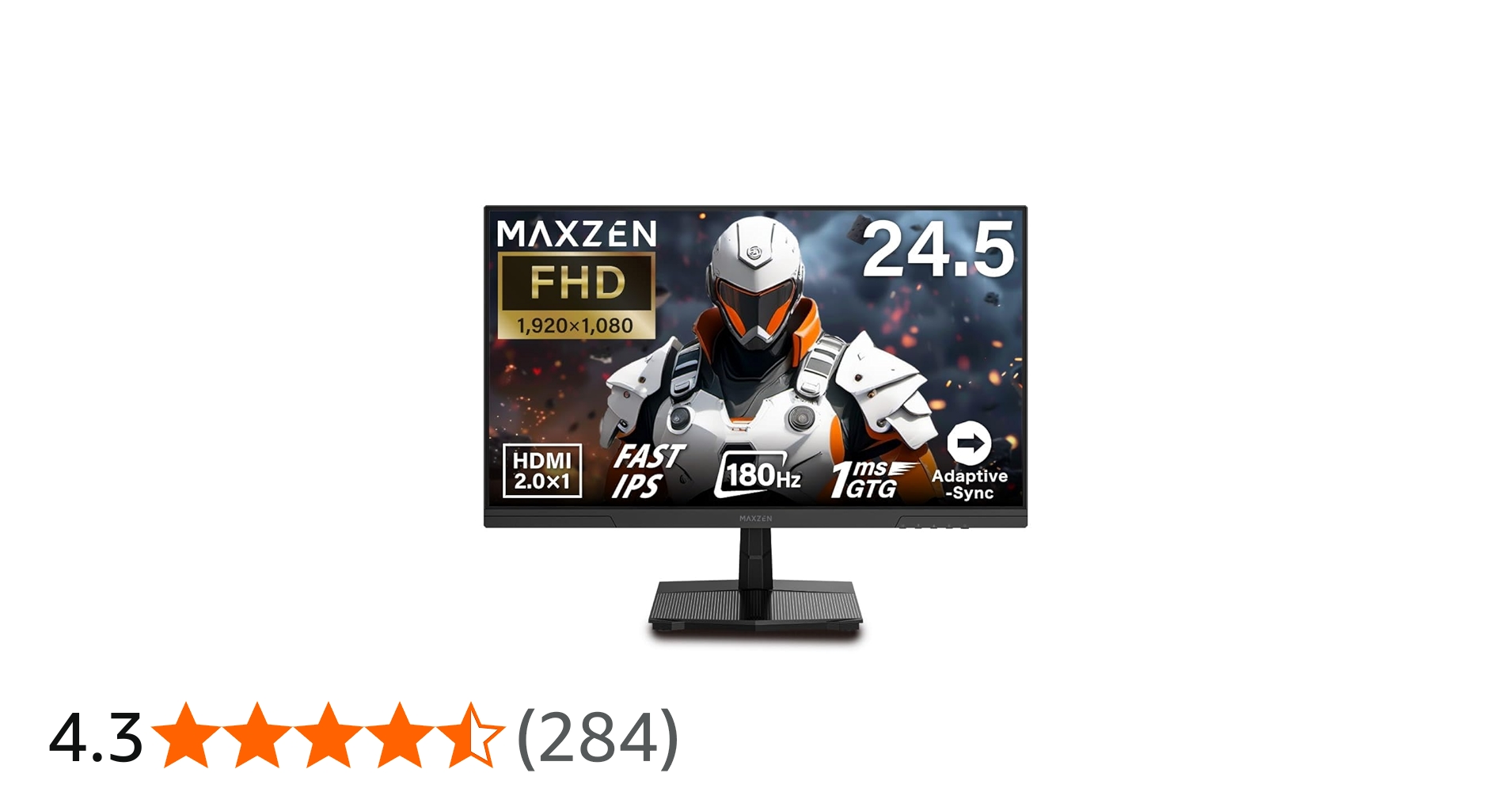 Amazon.co.jp: MAXZEN ゲーミングモニター 24.5インチ FHD(1920×1080