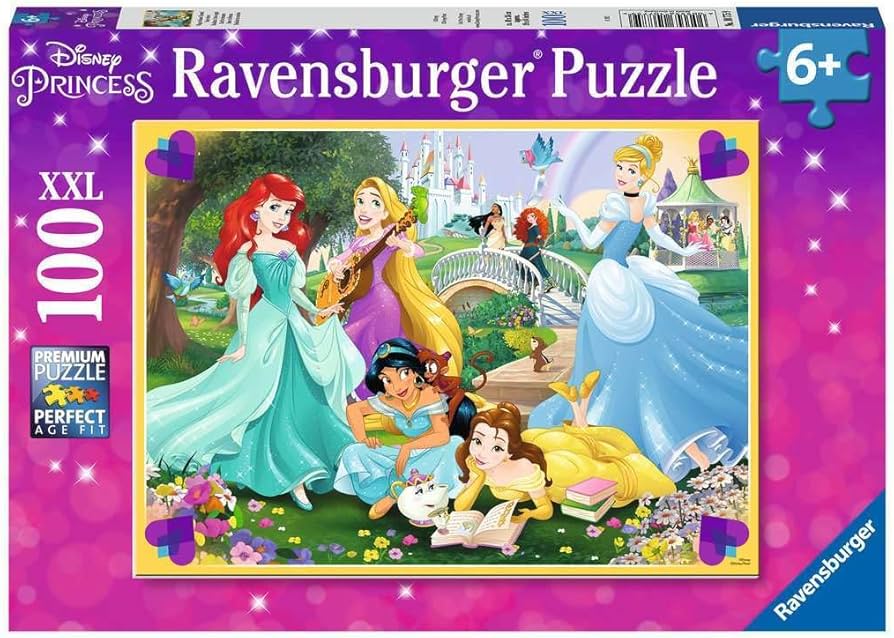 Amazon.com: Ravensburger Disney Princess XXL 100pc Jigsaw Puzzle