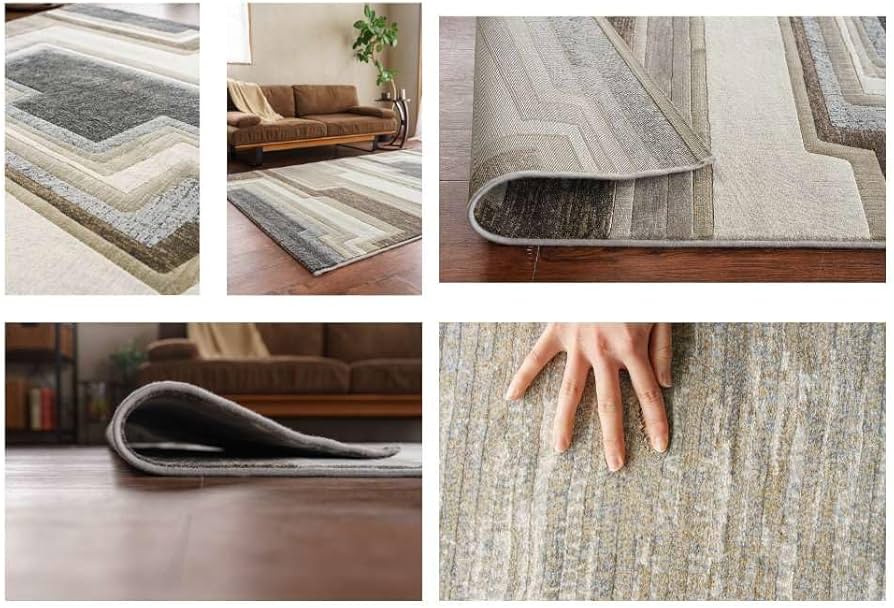 Amazon | ウィルトン織 ドロワ ベルギー製・カーペット・ラグ 50万