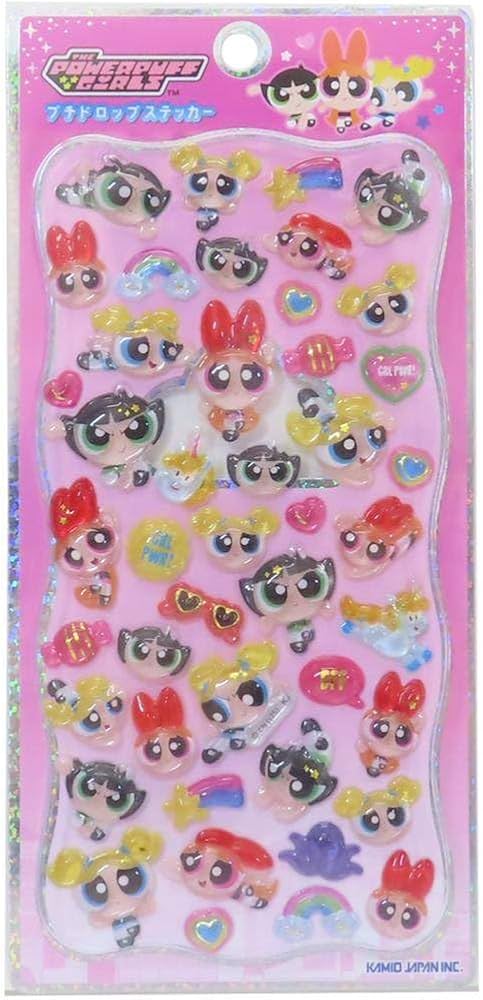 Amazon | パワーパフガールズ[シールシート]プチドロップステッカー