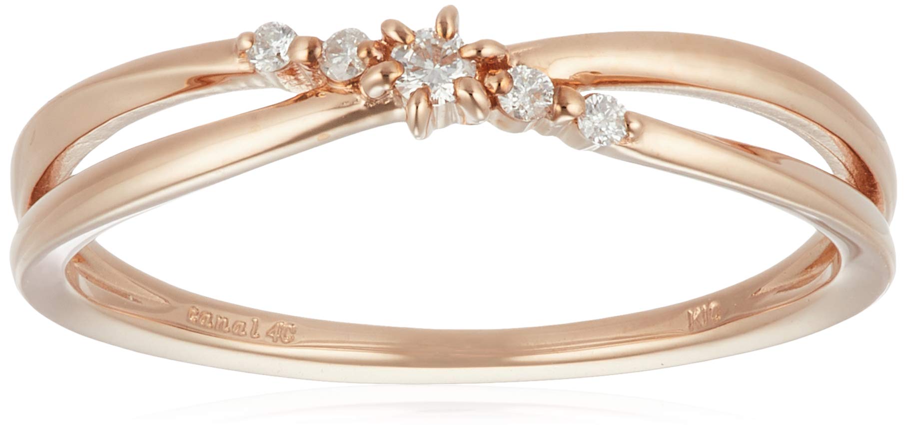 Amazon | (カナル ヨンドシー) canal4℃ ダイヤモンド K10ピンク