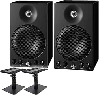 Amazon | YAMAHA MSP3A ペア スピーカースタンドセット モニター