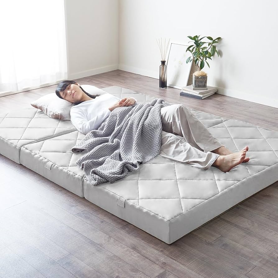 Amazon｜マットレス 折りたたみ ファミリータイプ ダブル 厚さ12cm