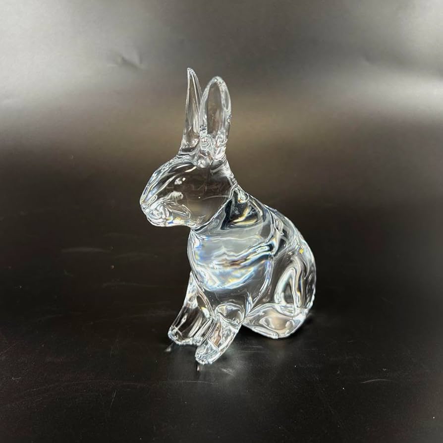 Amazon.co.jp: Baccarat バカラ 干支 オーナメント 兎 うさぎ 置物