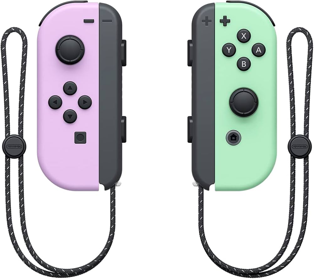 Amazon.com: Joy-Con (L)/(R) - Pastel Purple/Pastel Green (Japan