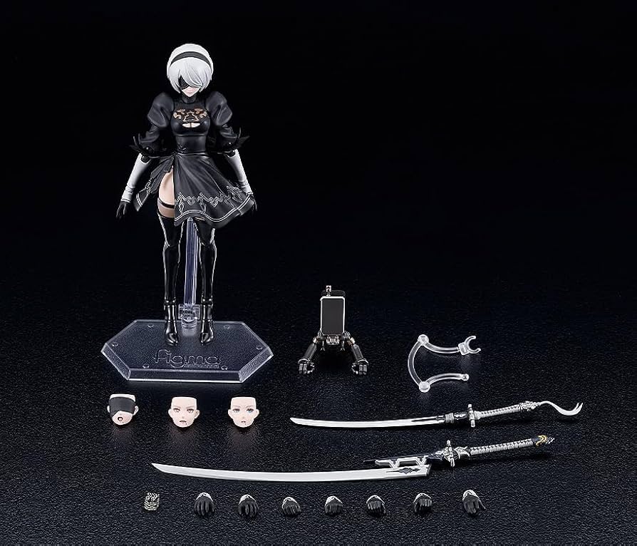 Amazon.com: NieR:Automata Ver.1.1a: 2B (Yorha No.2 Type B) Figma