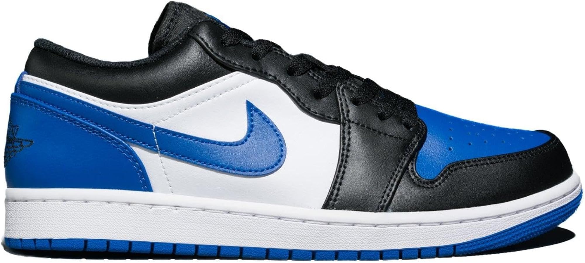 Amazon.com | Jordan Men's Air 1 Low White/Royal Blue-Black-White