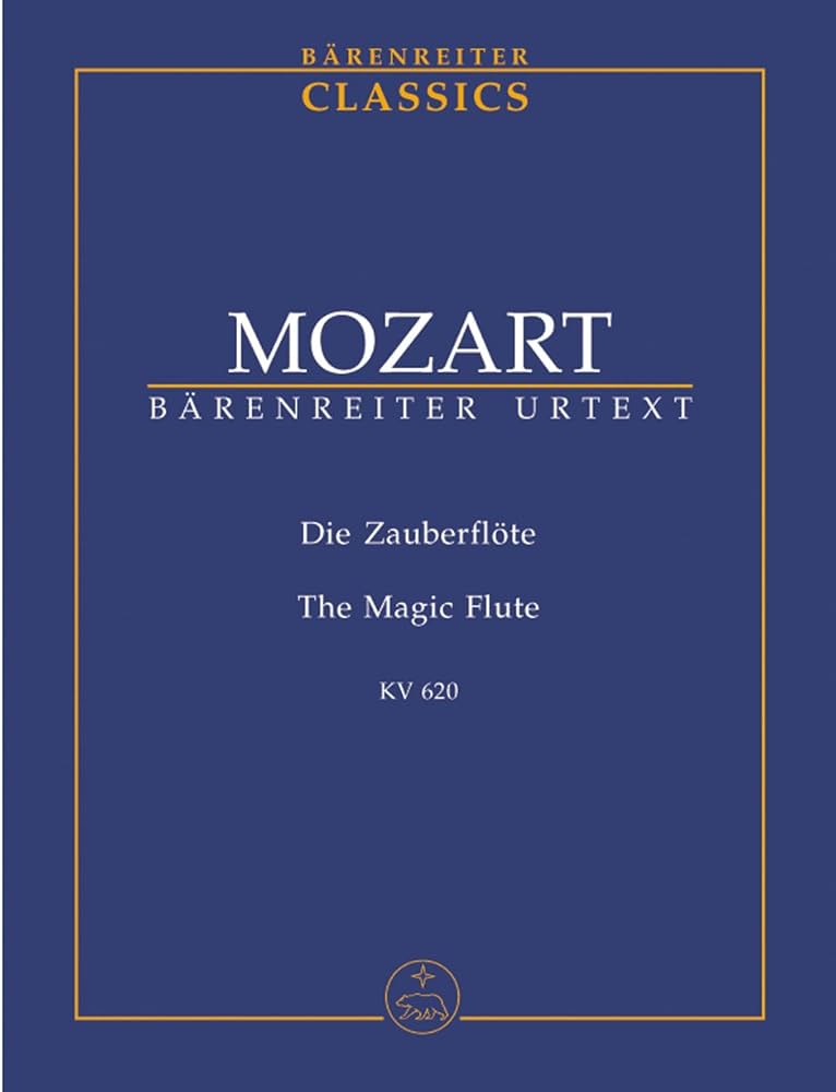 モーツァルト: オペラ 「魔笛」 KV 620/ベーレンライター社/新