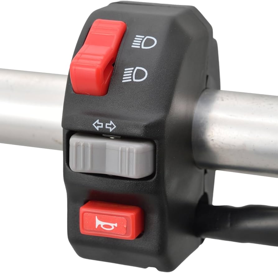 Amazon | デイトナ(Daytona) バイク 集合スイッチ φ22.2用ハンドル