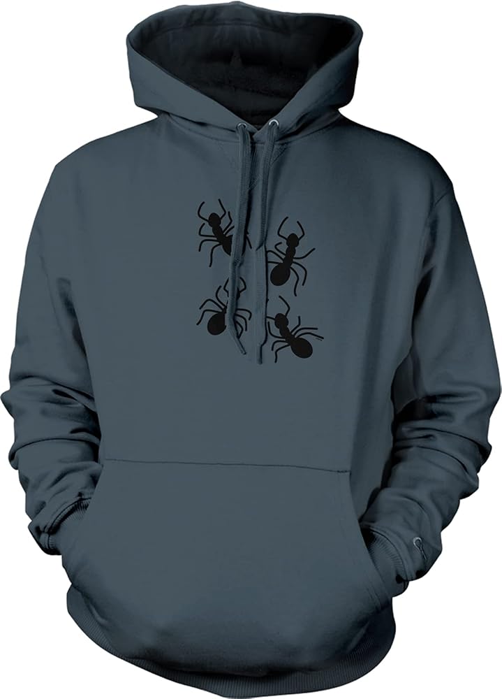 Amazon.com: Hoodteez Ants Hooded Sweatshirt, S Char : Clothing