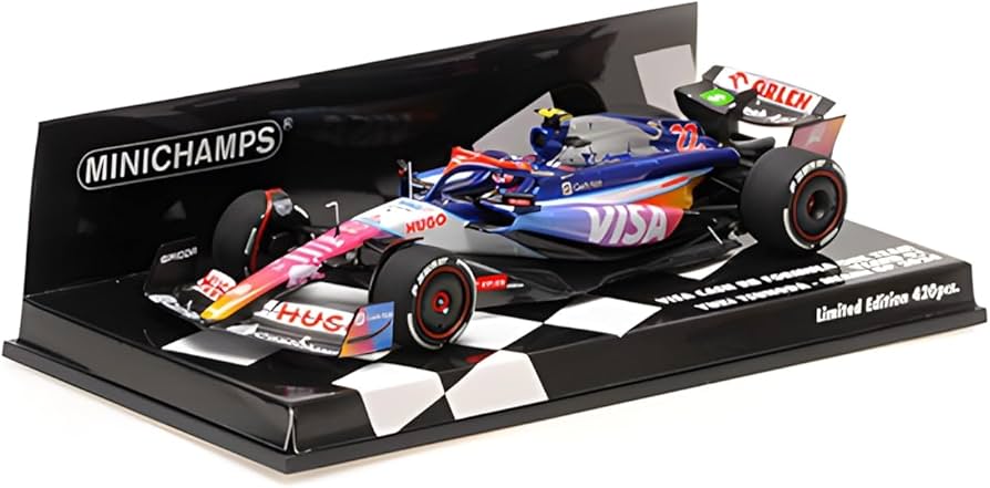 Amazon | ミニチャンプス 1/43 ビザ キャッシュ RB F1 チーム VCARB 01